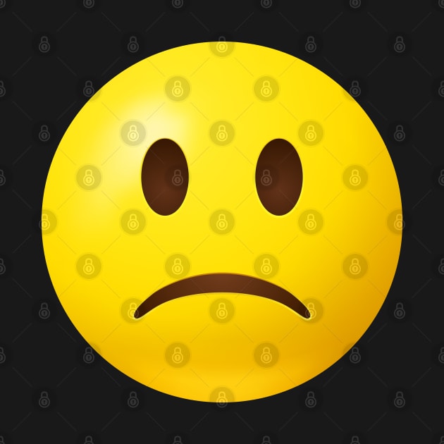 Sad emoji by Vilmos Varga