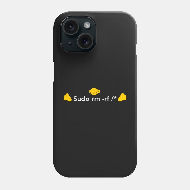 LINUX: Sudo rm Phone Case by woormle