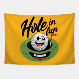 Hole in Fun Tapestry