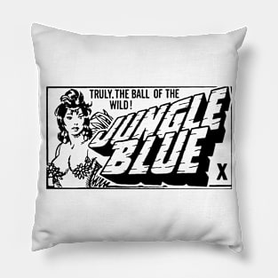 Jungle Blue Pillow