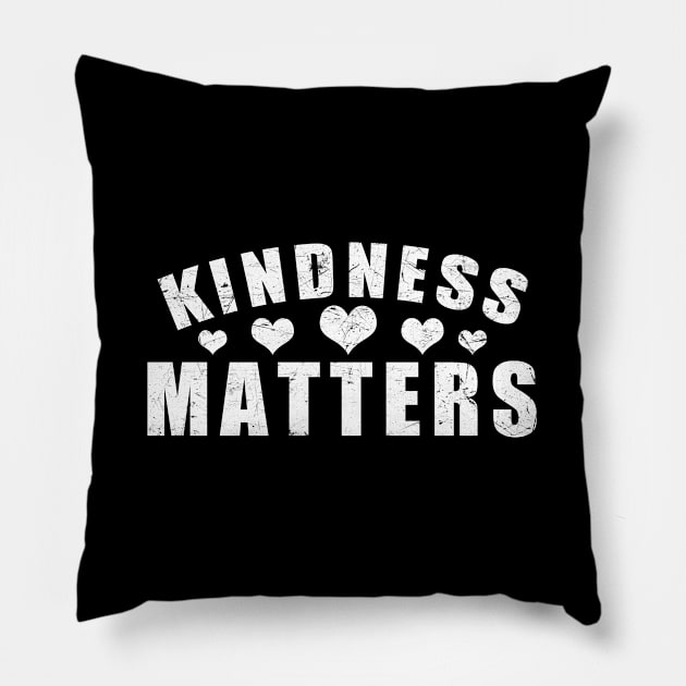 Kindness Matters Unity Day Anti-Bullying Pillow by zerouss