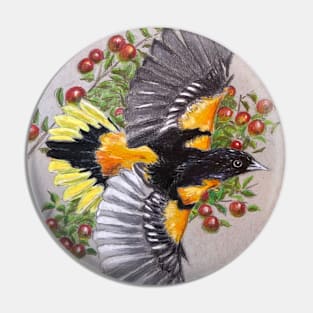 Baltimore Oriole Pin