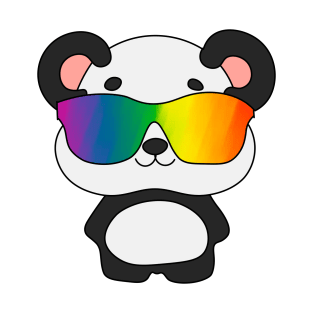 Rainbow Panda T-Shirt