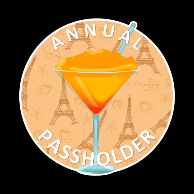 Grand Marnier Slush Passholder by EnchantedTikiTees