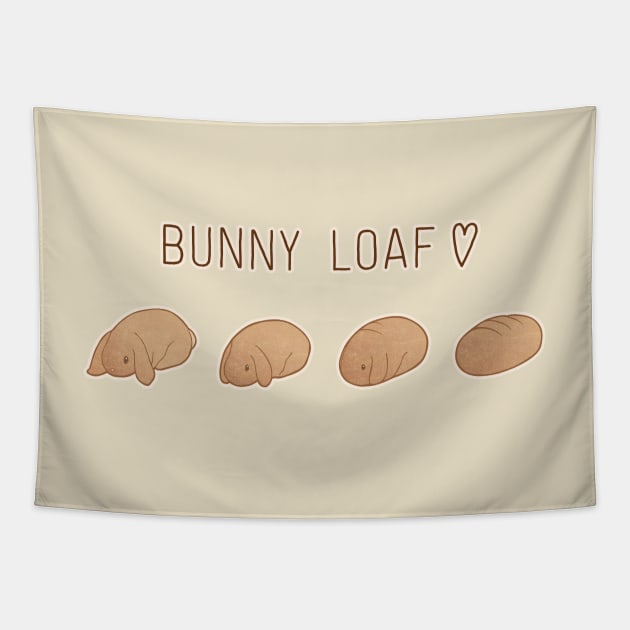 Bunny Loaf Tapestry by PistachiBow