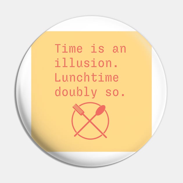 Time is an Illusion Pin by aehcreates