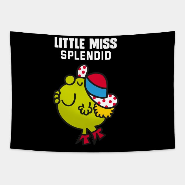 LITTLE MISS SPLENDID Tapestry by reedae