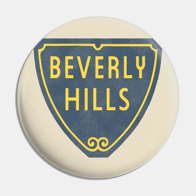 Beverly Hills Pin by darklordpug