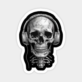 Skull Beats: Macabre Melodies Magnet