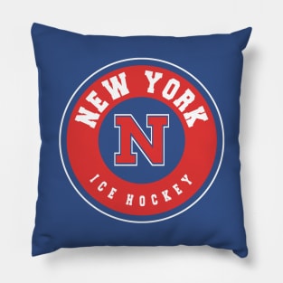 New York ice hockey Pillow