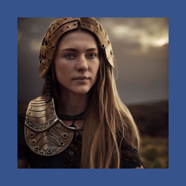 Viking Shield Maiden by Grassroots Green