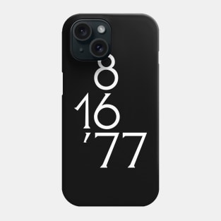 August 16, 1977 Phone Case