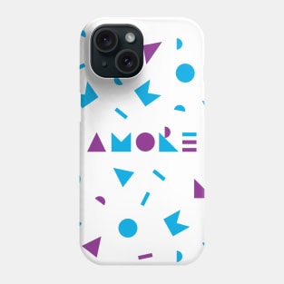 AMORE italian LOVE and pattern Phone Case