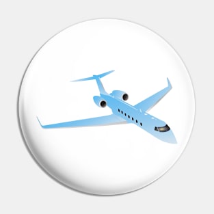 Private Business Jet Pin