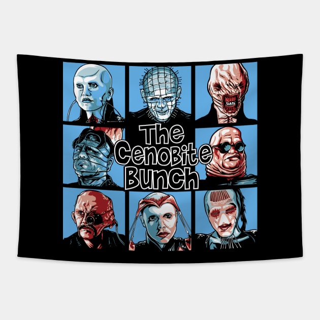 Cenobite Bunch Tapestry by BER