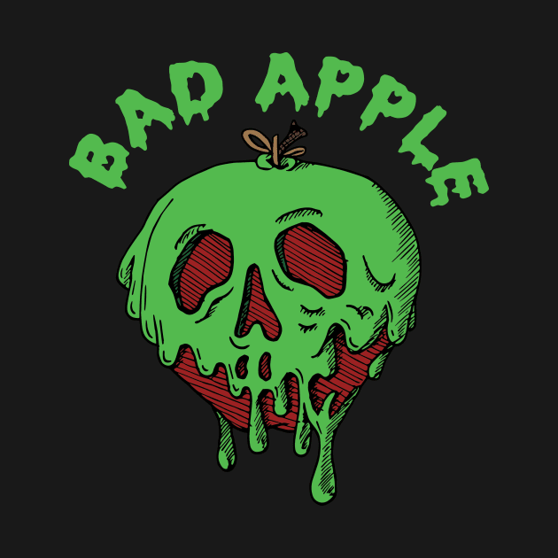 Bad Apple Green + Red by racoco