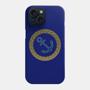 anchor captain Phone Case