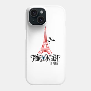 Halloween in Paris Phone Case