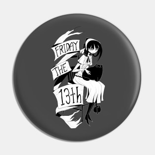 Friday The 13th Pin