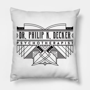 Nightbreed Dr Decker Logo Pillow