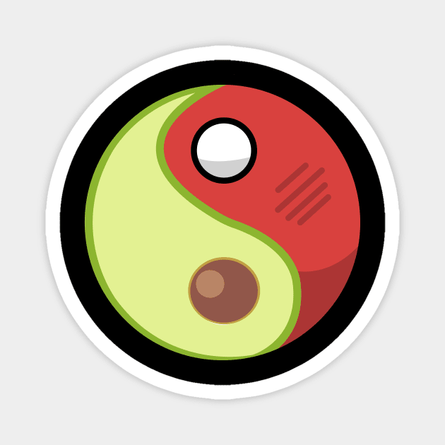 YEAT YAVO (keto ying yang) Magnet by mrcoder