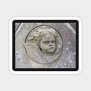 Gravestone Angel, The Necropolis, Glasgow (1) Magnet