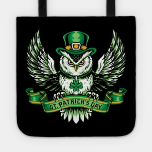 green owl Tote