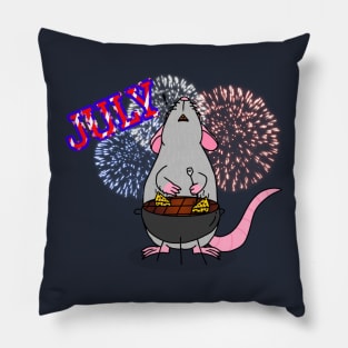 July Rat Pillow