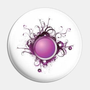 Purple Splash Pin