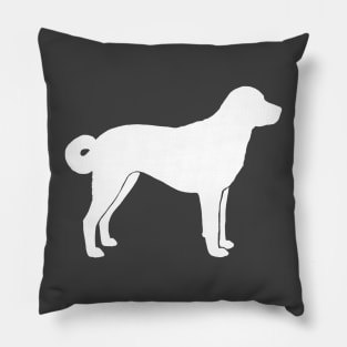 Anatolian Shepherd Dog Silhouette Pillow