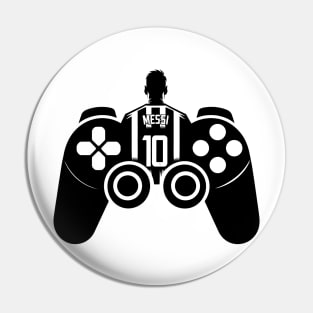 GameOn Messi 10 Edition - Futuristic Gaming Football Inter Miami Pin