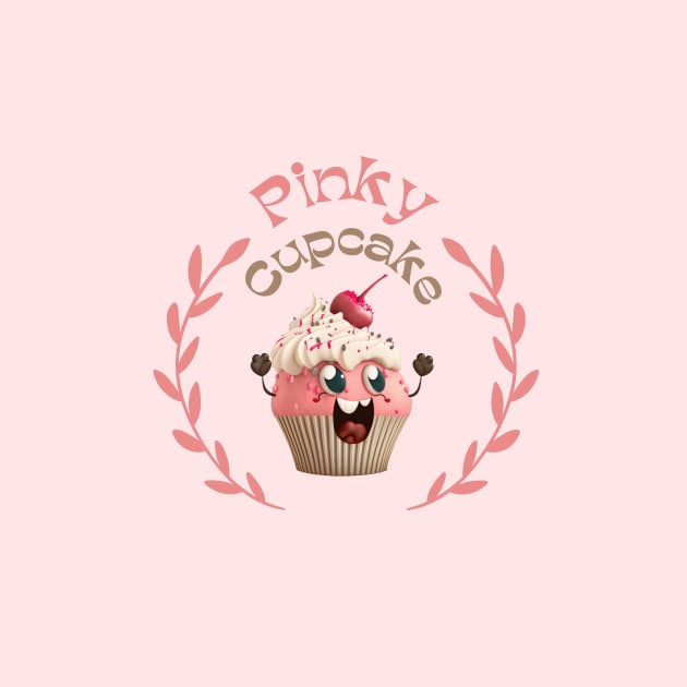 Pinky Cupcake by TranMuse