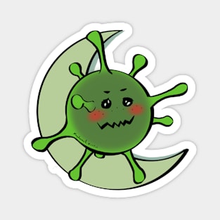 Nocturnal Virus Icon Magnet