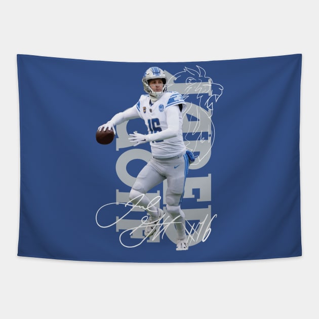 Jared Goff Tapestry by CovpaTees