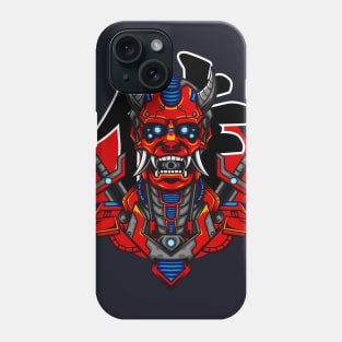 Mecha Samurai 01 Phone Case