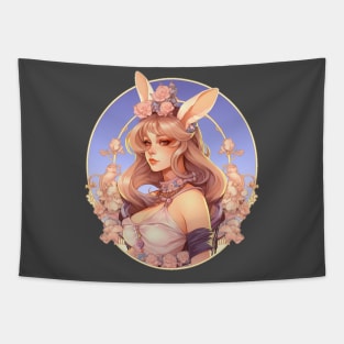 Bunny Girl Tapestry