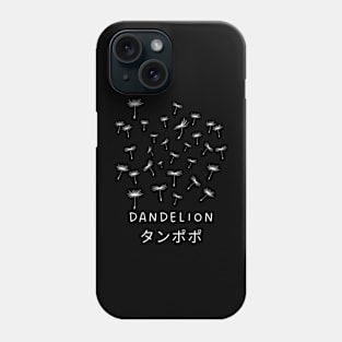 Dandelion Minimalist Vintage Retro Positive Since Phone Case