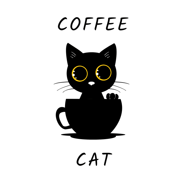 Coffee cat by Dogefellas