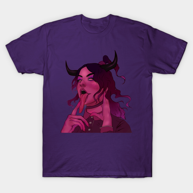 Regal Gluttonous Demon - Demon Girl - T-Shirt