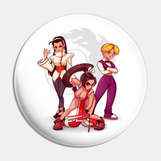 The Queen of Fighters Pin