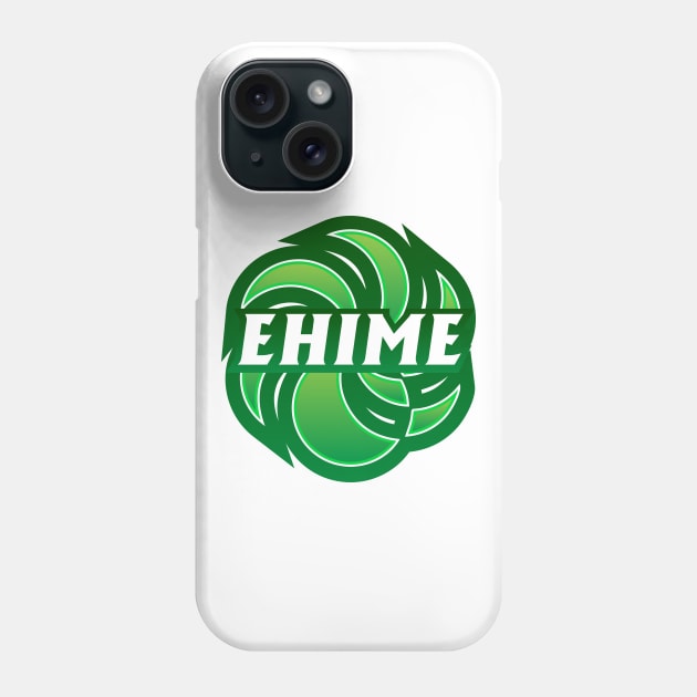 Ehime Prefecture Japanese Symbol Phone Case by PsychicCat