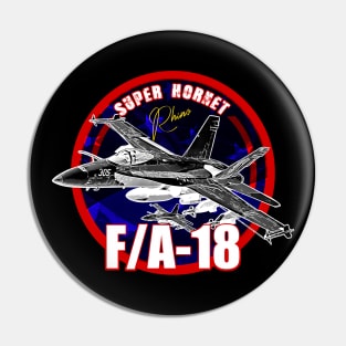 F18 Hornet Us Air Force Fighterjet Pin