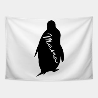 penguin mama Tapestry