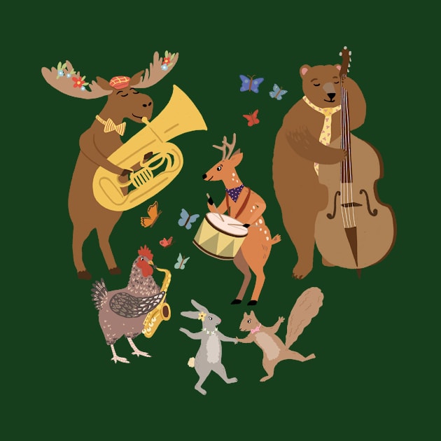 Animal Musicians by Das Brooklyn