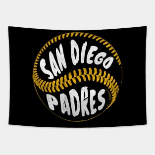 san diego padres ball Tapestry