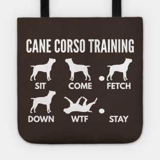 Cane Corso Training Cane Corso Dog Tricks Tote