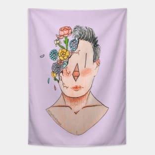 Glass face Tapestry