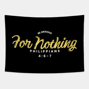 Philippians 4:6 Be Anxious for Nothing V16 Tapestry