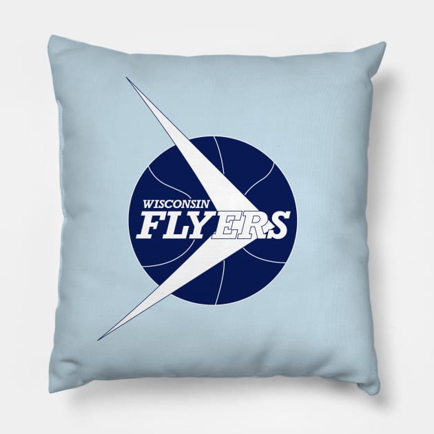 DEFUNCT - Wisconsin Flyers CBA Pillow by LocalZonly