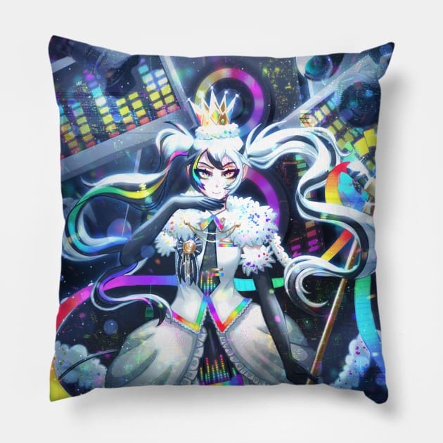 Hatsune Miku Digital Diva Pillow by BagelGirl